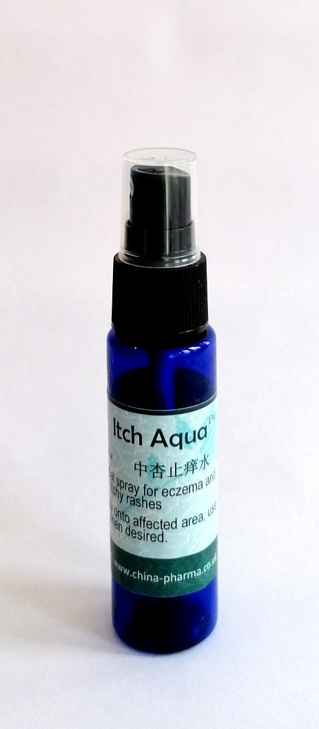 Itch Aqua Spray für Ekzeme und juckende Hautausschläge