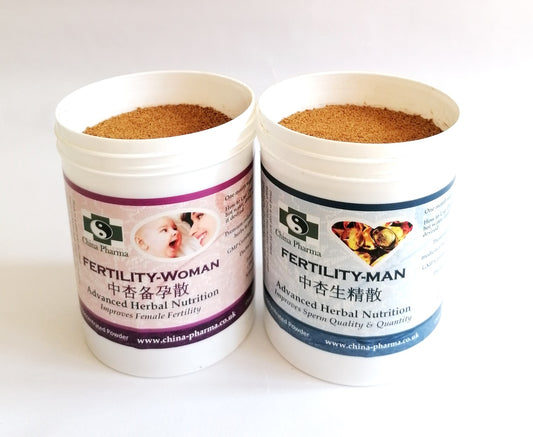 Fertility Packages: Fertility-Man and Fertility-Woman Natural Herbal Remedies for Male Infertility and Female Infertility 1 Month Supply