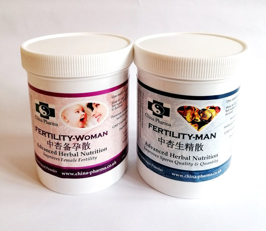 Fertility Packages: Fertility-Man and Fertility-Woman Natural Herbal Remedies for Male Infertility and Female Infertility 1 Month Supply